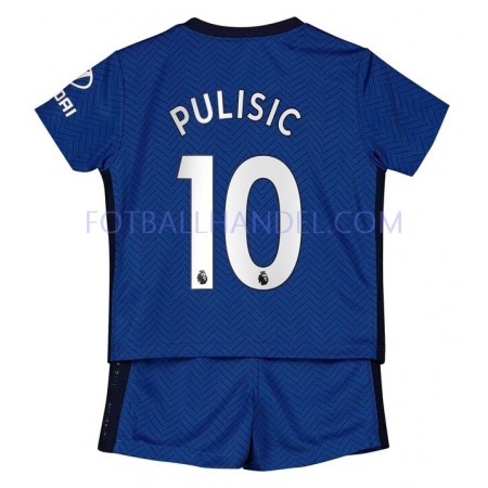 Barn Fotballdrakter Chelsea Christian Pulisic 10 Hjemme 2020-21 Kortermet